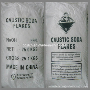 Caustic Soda Pearls 99% Sodium Hydroxide Naoh HS No 28151100